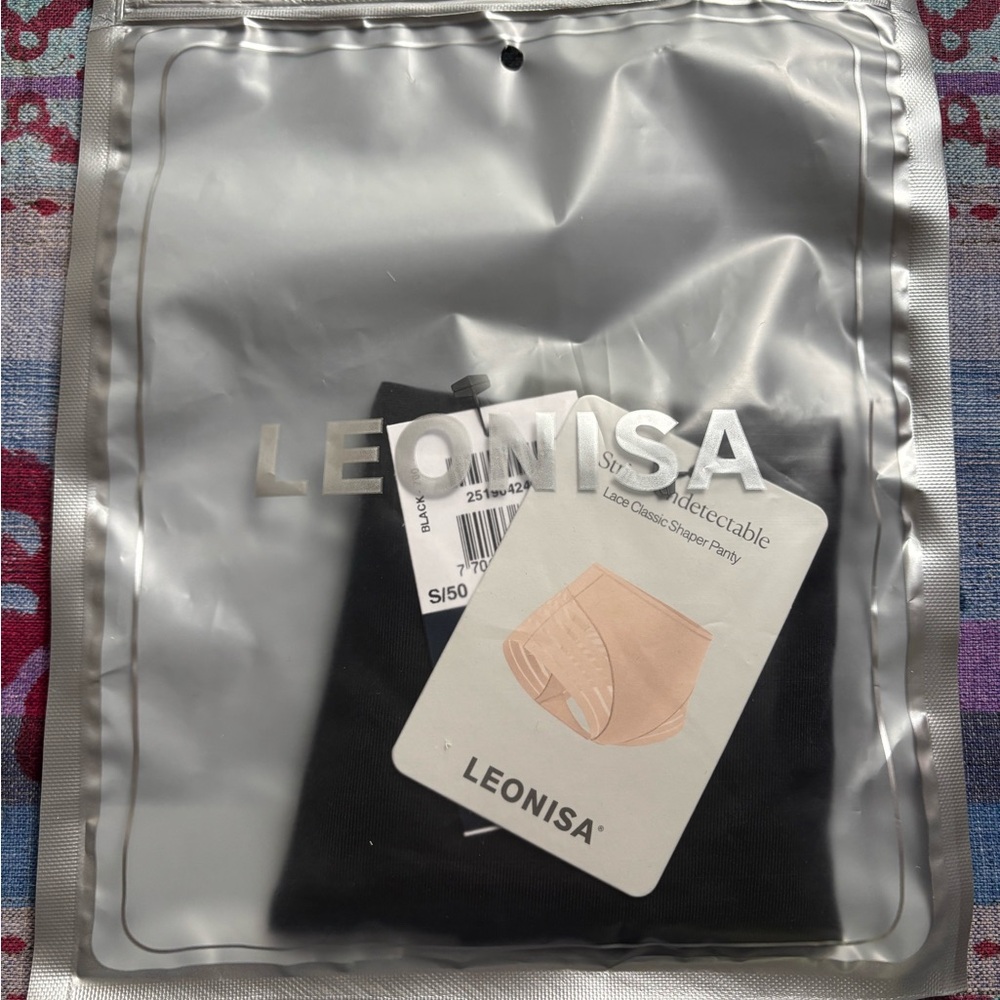 Leonisa Black Lace Classic Shaper Panty